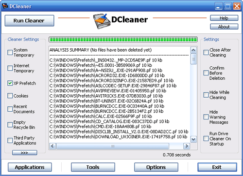 dcleaner