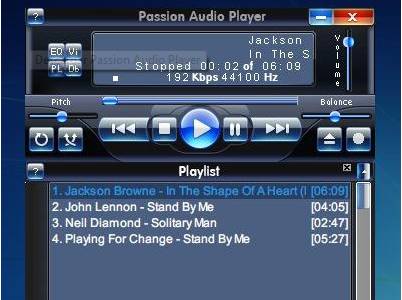 Passion Audio Player