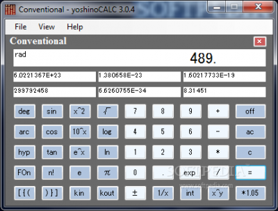 yoshinoCALC