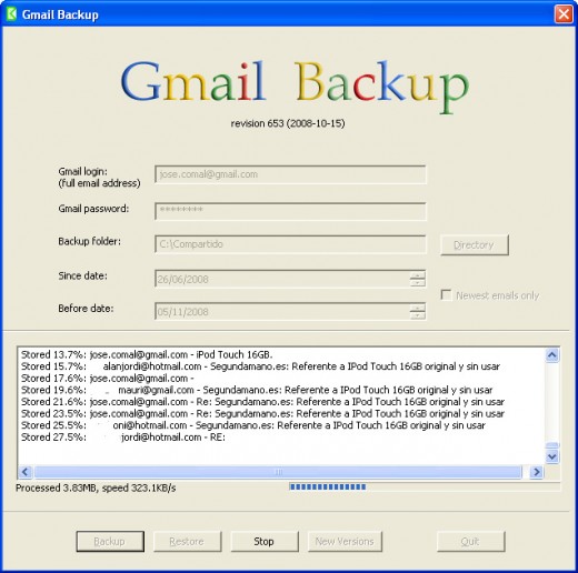 Gmail Backup