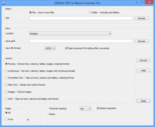 PDF To Word Converter Pro