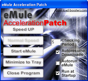 eMule Acceleration Patch