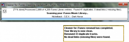 Cleaner for iTunes