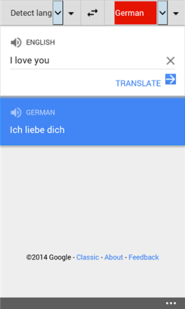 Google Translate WebApps