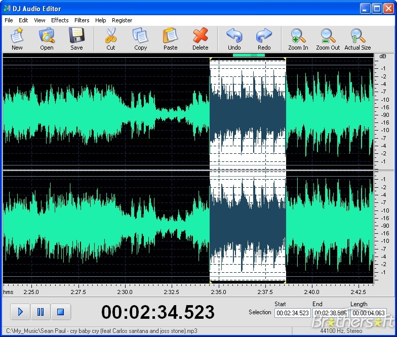DJ Audio Editor, software de audio para Windows