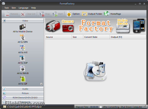 Format Factory, convertidor de audio y vídeo de gran calidad - Bloguit.com